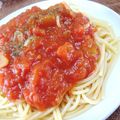 チョッパーﾏﾏ's cooksnap of when they made 本場のトマトソース、アラビアータ.