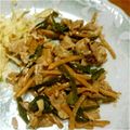 whitepocky's cooksnap of when they made 青椒肉絲.
