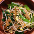 tsumm's cooksnap of when they made 小松菜とザーサイの和えもの.