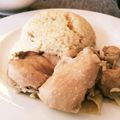 paeckchen's cooksnap of when they made 炊飯器で本格カオマンガイ.