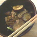 reipinpon's cooksnap of when they made 豚と茄子の生姜焼き.