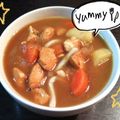 ☆Loved☆'s cooksnap of when they made 男のカレーうどん.