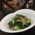 kookuro's cooksnap of when they made ✿青梗菜と生ハムのナムル✿.