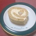 yuki-meri's cooksnap of when they made キャラメルポワールのティー・ロールケーキ.