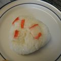 kana8103's cooksnap of when they made 昆布茶とカニカマのおにぎり.