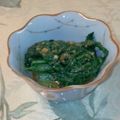 sjaym's cooksnap of when they made お彼岸に春菊の胡麻和え.