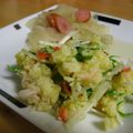 PUGｓ's cooksnap of when they made カニたまポテトと水菜のサラダ.