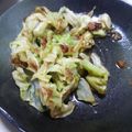 かくれー's cooksnap of when they made 野菜がモリモリ！キャベツのおかか和え.