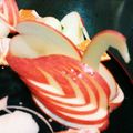 aizawaちゃぁ's cooksnap of when they made りんごdeスワン.