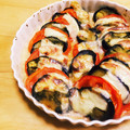 ❁ユリメッコ❁'s cooksnap of when they made 簡単★ナス&トマトの和風チーズ焼き.
