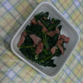 ラリー＆サラ's cooksnap of when they made 簡単◎ベーコンとほうれん草の炒めもの.