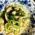 よーこ✳︎修行中's cooksnap of when they made ふわっ鶏むね肉＆三つ葉♡わさび醤油お浸し.