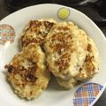 クックUQBO11☆'s cooksnap of when they made 離乳食後期 ささみハンバーグ☆.