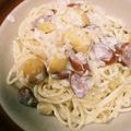 あやーしゃ's cooksnap of when they made 意外な美味しさ♡栗のクリームパスタ♪.