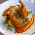 ルロワ・モワ's cooksnap of when they made エビを挟んだ贅沢エビフライ.