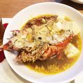 dai、fuku's cooksnap of when they made 伊勢海老の頭の味噌汁.