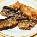 三日月軒が好き's cooksnap of when they made サンマの竜田揚.