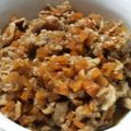 ダヤンとまどか's cooksnap of when they made 根菜のそぼろ✿.