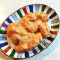 ママンレーヌ♡'s cooksnap of when they made 簡単！揚げないエビマヨ.
