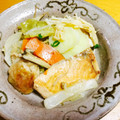 yuki808's cooksnap of when they made ちょい辛野菜たっぷりちゃんちゃん焼き☆　.