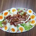めぐっこ。's cooksnap of when they made こんがりベーコンのシーザーサラダ.