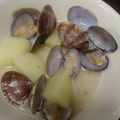 ｽｶｲﾌｨｯｼｭ☆'s cooksnap of when they made ジャガイモ入れて〜☆アサリの酒蒸し.