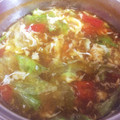 ちゃんえん's cooksnap of when they made トマトとレタスのふわふわたまごスープ.