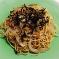 なつき☆ミ's cooksnap of when they made ♡簡単♡ シソとツナの和風パスタ.