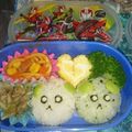 aki178aki's cooksnap of when they made 簡単！枝豆しば・そら豆しばキャラ弁豆しば.