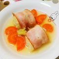 ﾁｲﾁｬﾝﾏﾏ's cooksnap of when they made ベーコン巻チーズ❇in❇ロールキャベツ❇.