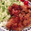 パフェうさこ's cooksnap of when they made フライパンで！ヘルシー唐揚げ.