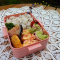 ☆むさし☆'s cooksnap of when they made カニカマとガリの卵焼き.