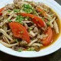 もりはん's cooksnap of when they made ✿豚肉とトマトの黒酢炒め✿.