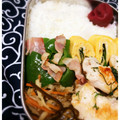 ｹﾛｯﾋﾟｰ's cooksnap of when they made ハムとピーマンの簡単炒め♪.