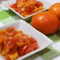 まっちぃなー's cooksnap of when they made ☆トマトと柿のイタリアンサラダ☆.