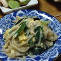 凪なぎ's cooksnap of when they made 春雨戻さず簡単！にらと春雨の炒め物.
