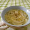 赤い電話's cooksnap of when they made レンジで簡単★オニオンコンソメスープ.