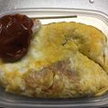 はーとねこ's cooksnap of when they made お弁当にオムライスをきれいに入れる方法.