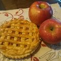 ひれまま's cooksnap of when they made くし形林檎のパイ☆温かい簡単デザート♪.