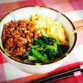 ＊ゆうこぽよよ＊'s cooksnap of when they made ばあやの肉そぼろ.