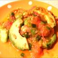 さかなす's cooksnap of when they made アボカド×トマト炒め.