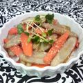 ☆ようこりん☆'s cooksnap of when they made ＊ごぼうと人参のにんにくナンプラー炒め＊.