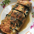 ナガヲ's cooksnap of when they made ほうれん草と鮭フレークの卵焼き✿.
