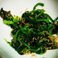 quinne's cooksnap of when they made ほうれん草の小えび(あみエビ)和え.