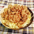 あっとと２'s cooksnap of when they made 豚こま切れで＊竜田揚げ丼.