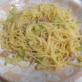 クックOQ2SV4☆'s cooksnap of when they made 玉葱とツナの和風パスタ.
