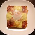 みさきっちん♪'s cooksnap of when they made 簡単！！ベーコン目玉焼きトースト.