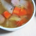 あさここなっつ's cooksnap of when they made 食べるまで20分！簡単コンソメスープ.
