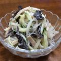 ままばなな1020's cooksnap of when they made キクラゲがポイント☆春雨サラダ.