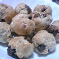 ●ntm○'s cooksnap of when they made ホットケーキミックス*しっとりチョコパン.
